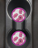 Poppy 2.75" Car Coasters