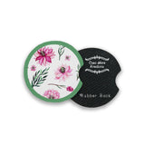 Floral 2.75" Car Coasters