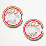 Floral 2.75" Car Coasters