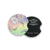 Floral 2.75" Car Coasters