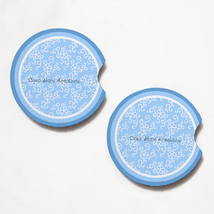 Cute 2.75" Car Coasters