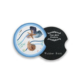 Seashell 2.75" Car Coasters