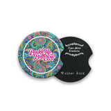 Buckle Up Buttercup 2.75" Car Coasters