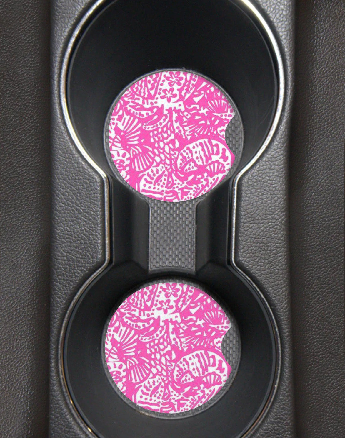 Pink LV 2 Kustom Car Coaster