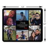 Personalized Photo Collage Mouse Pad