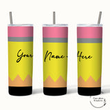 Pencil 20 oz. Skinny Tumbler