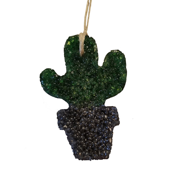 Potted Cactus Aroma Bead Freshie Air Freshener