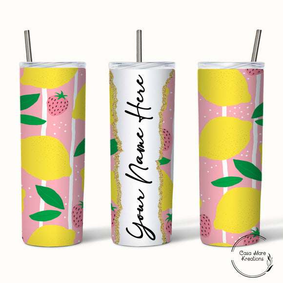 Lemons 20 oz. Skinny Tumbler