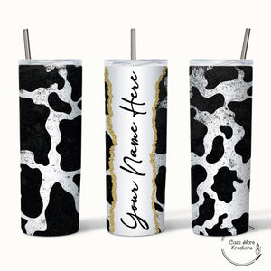 Cow Print 20 oz. Skinny Tumbler