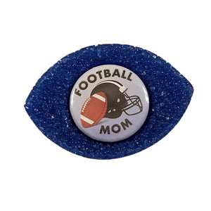Football Mom Button Badge Aroma Bead Air Freshener
