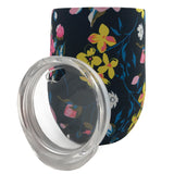 Floral Stainless Stemless Wine Tumbler